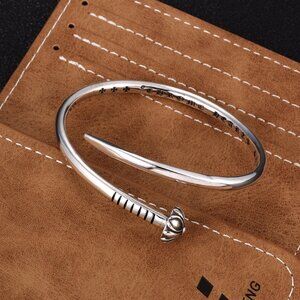 Chrome Hearts Nail Sterling Silver 925 Bracelet